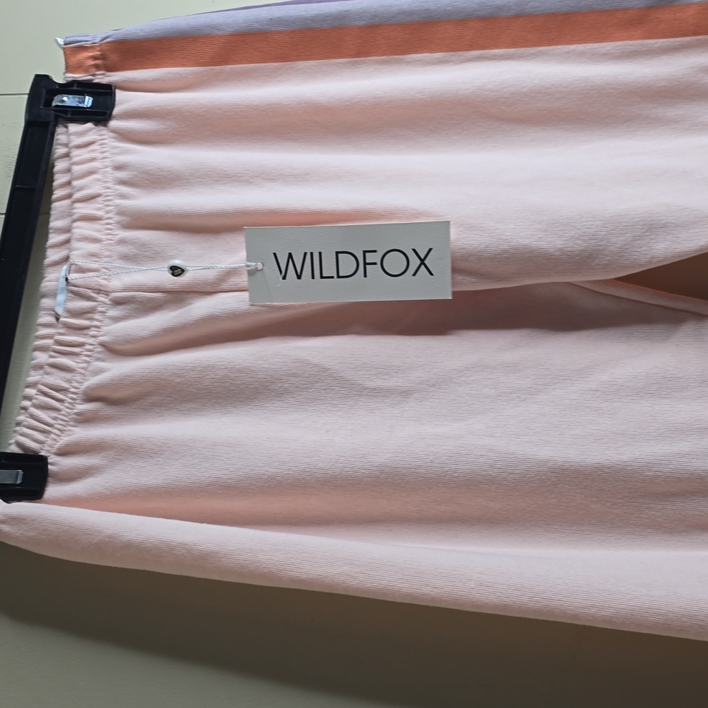 Wildfox Knox Grapefruit Stripes Joggers Medium - Picture 8 of 12